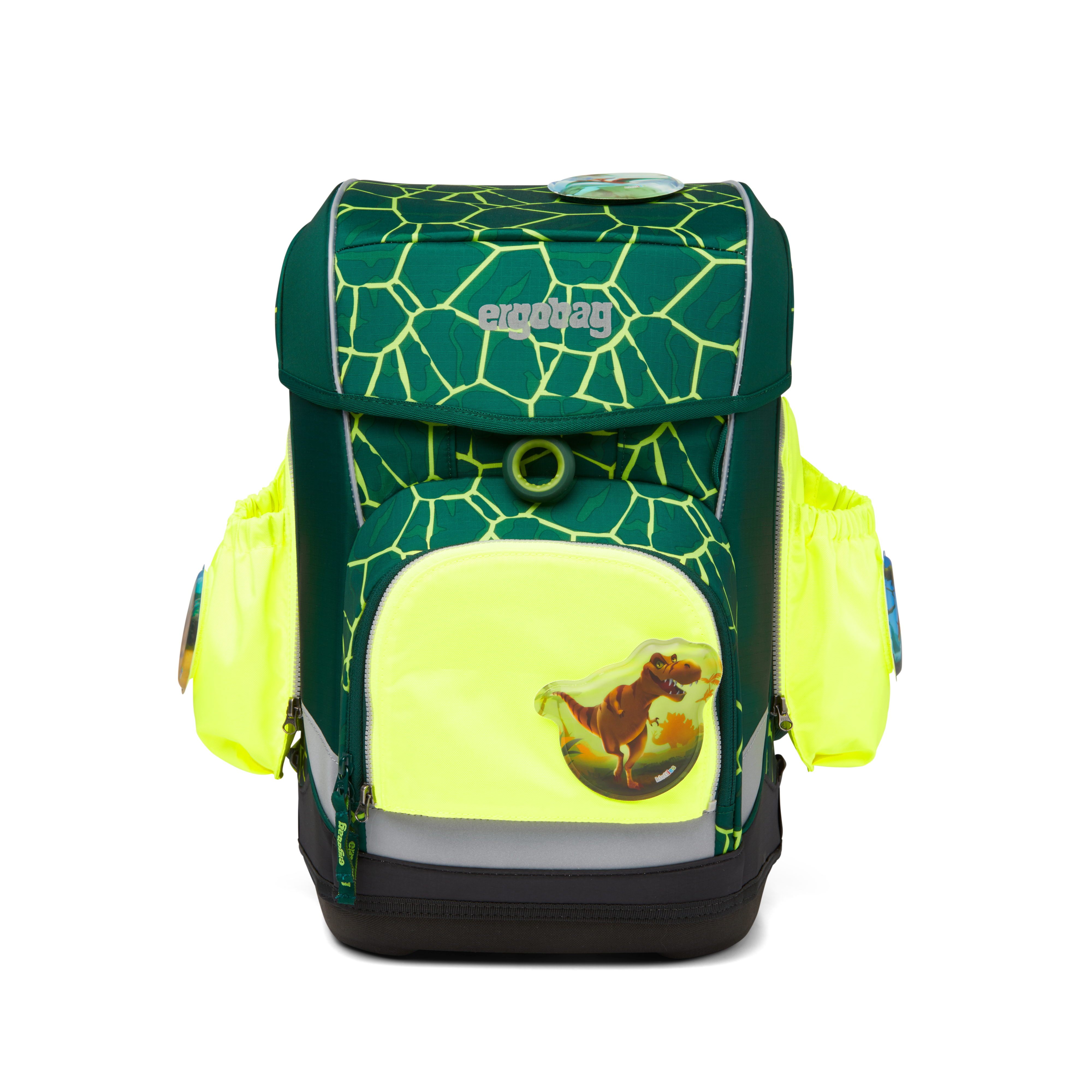 Ergobag Fluo Seitentaschen Zip-Set gelb